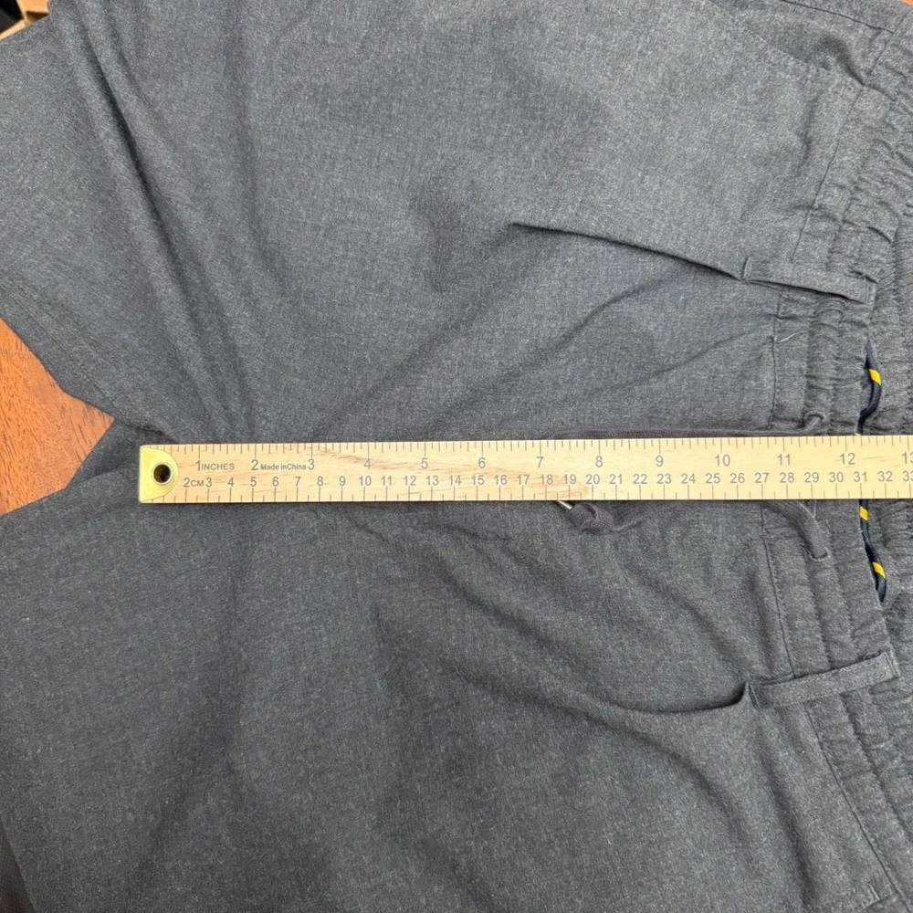 Polo Ralph Lauren Pants Mens XL Grey Stretch Tailored Slim Fit Drawstring Chino